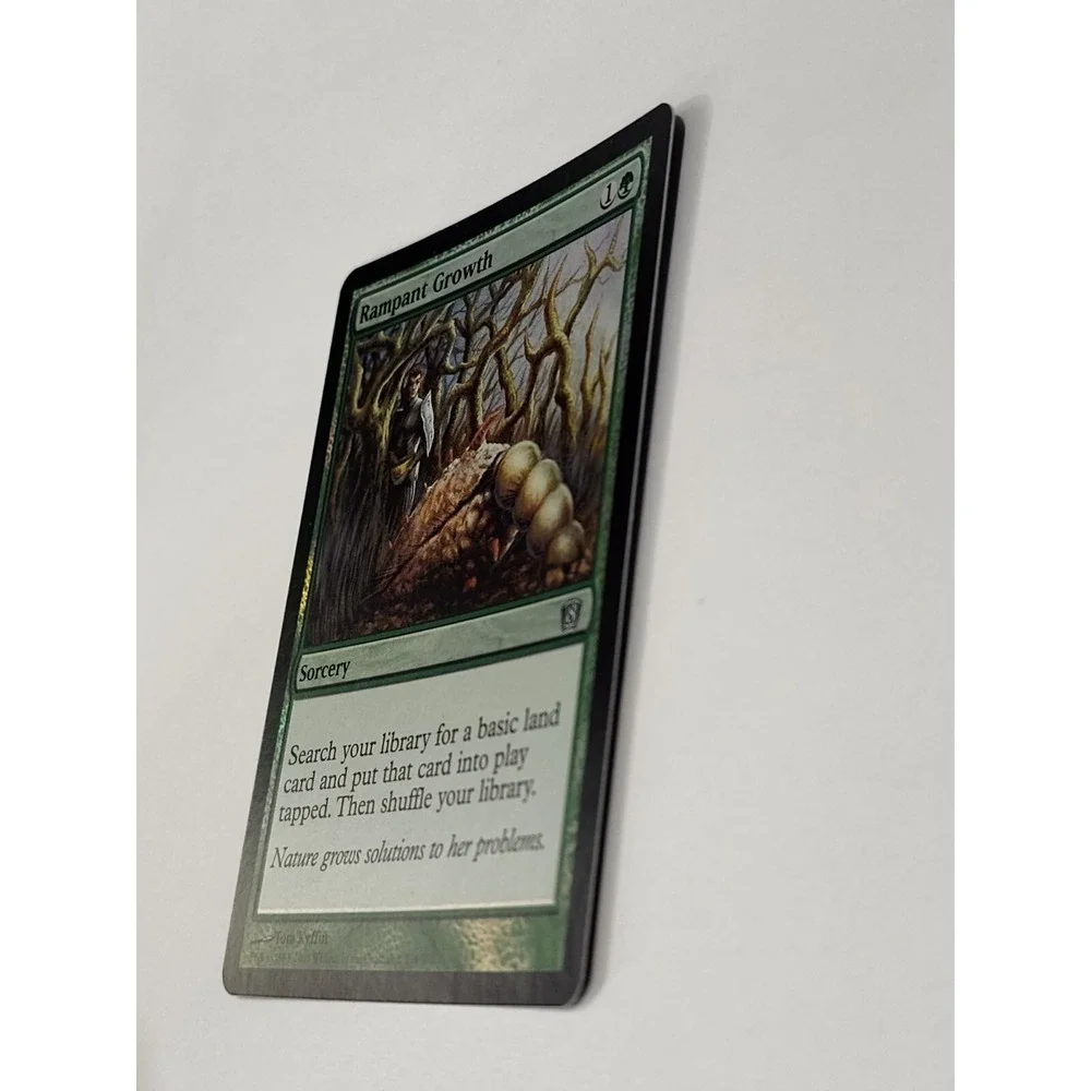 MTG‎ Rampant Growth FOIL 8th Edition #274 Green Common CARD SEE PICS BG.1WAA2032
